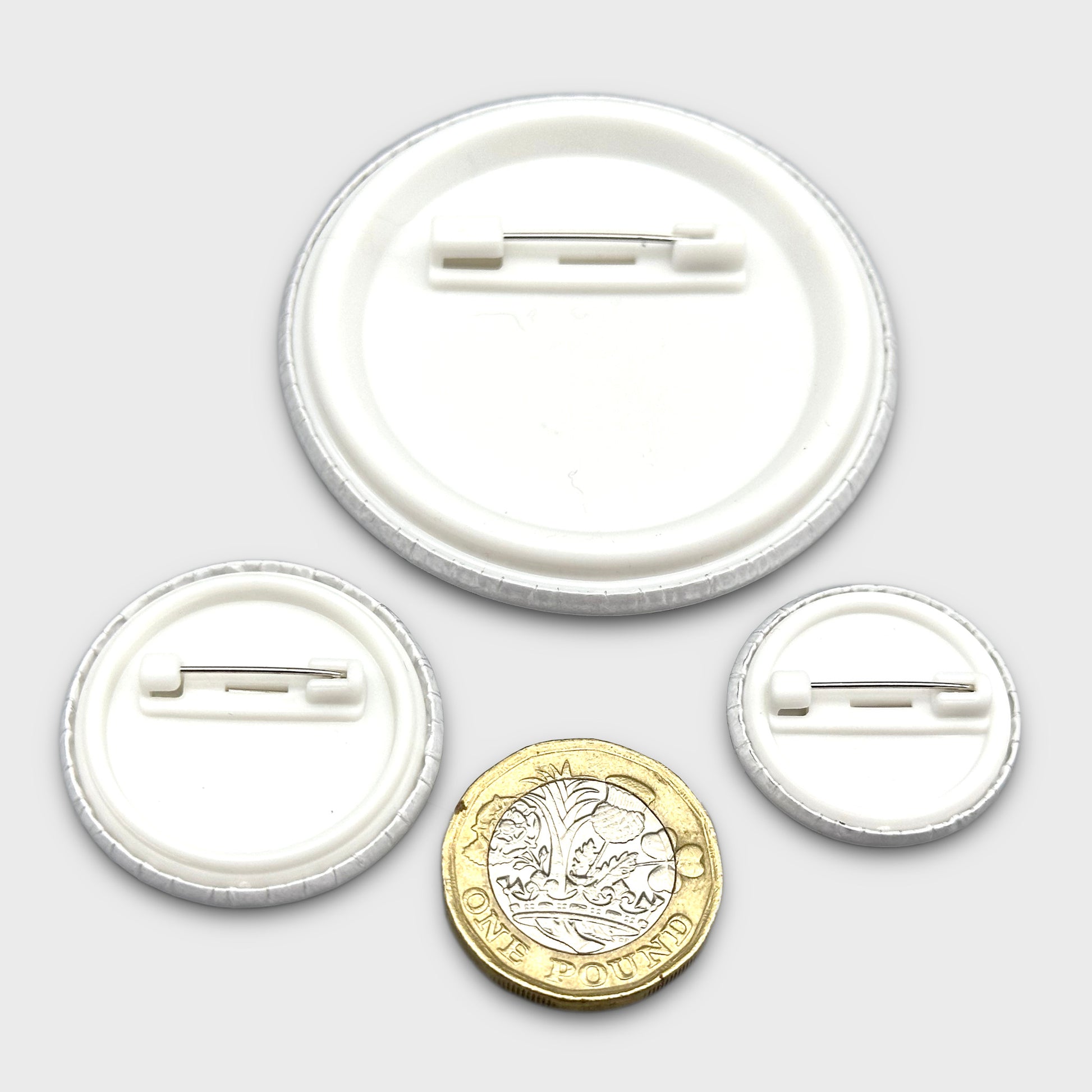 Badges from the back.