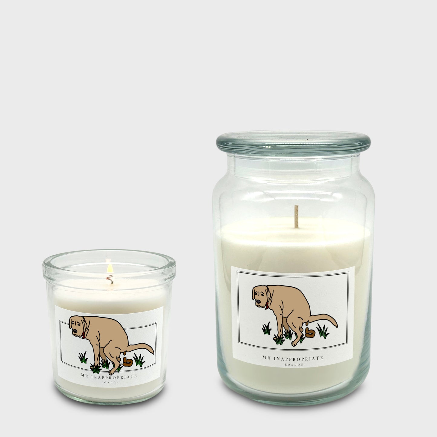 Large Candle - Dog