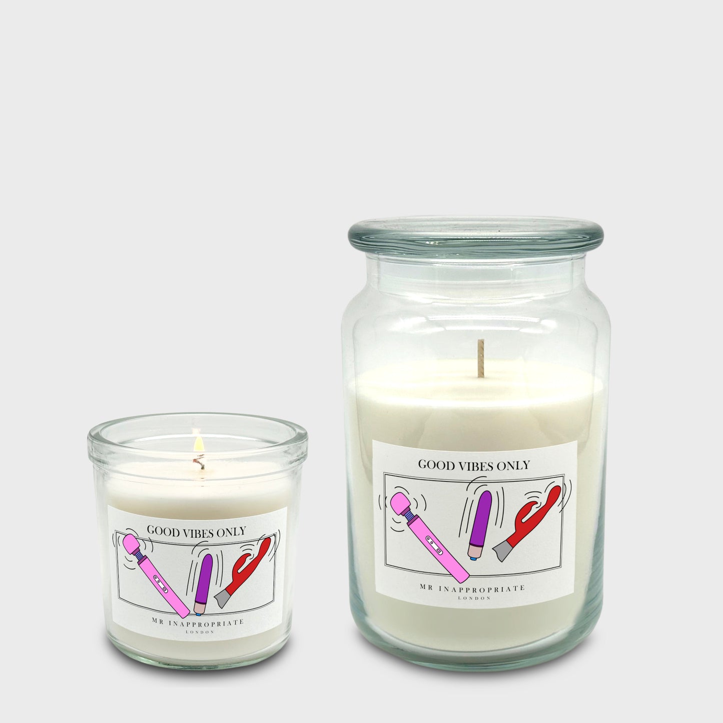 Large Candle - Good Vibes Only