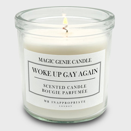 Medium Candle - Woke Up Gay