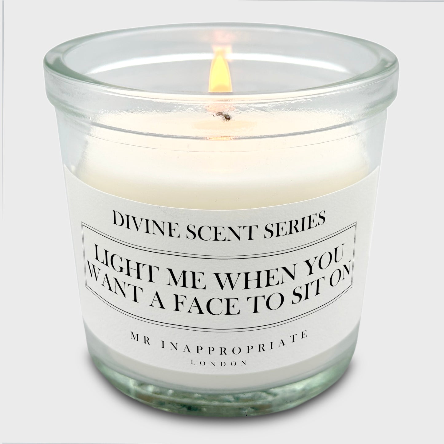 Valentine's Anniversary Small Candle - Face
