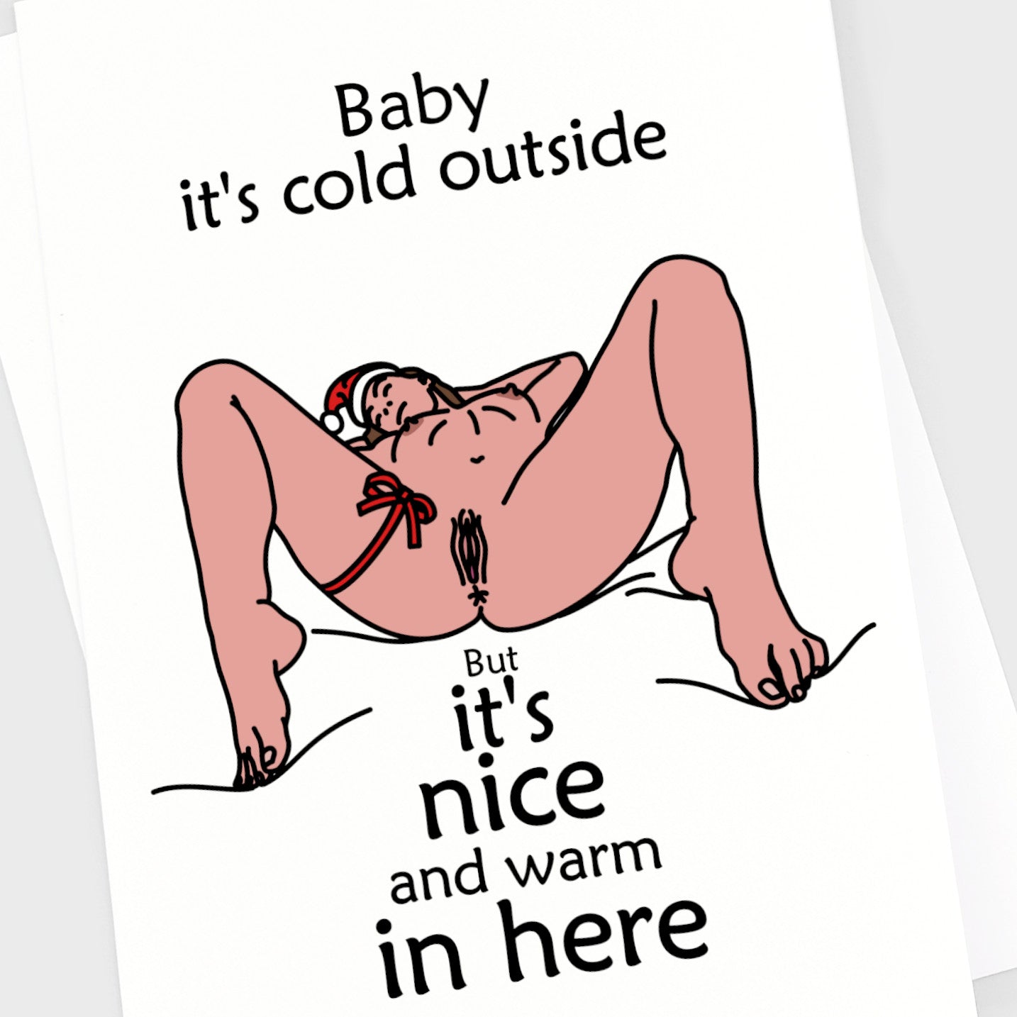 Christmas Card - Baby It's Cold Outside