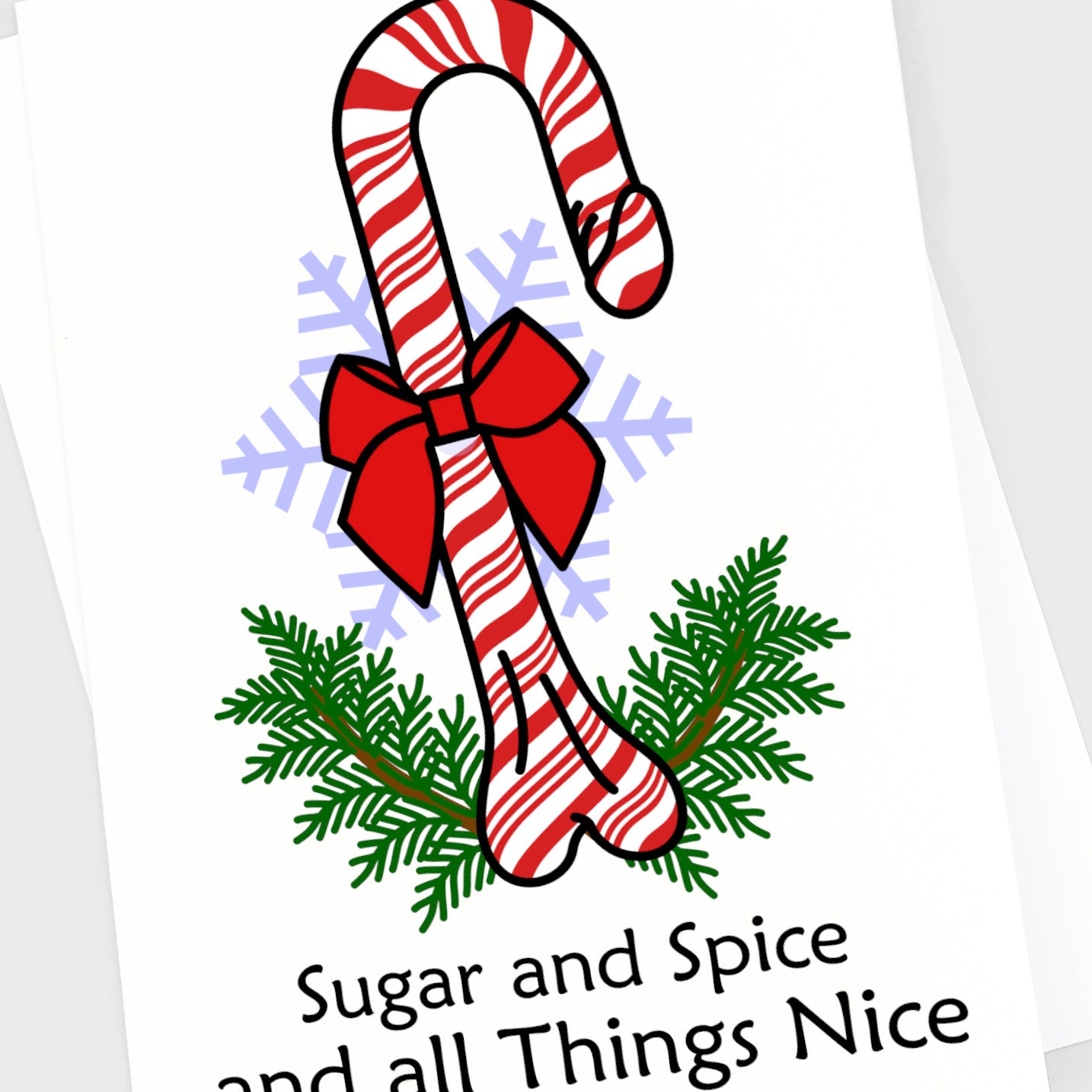 Christmas Card - Sugar and Spice