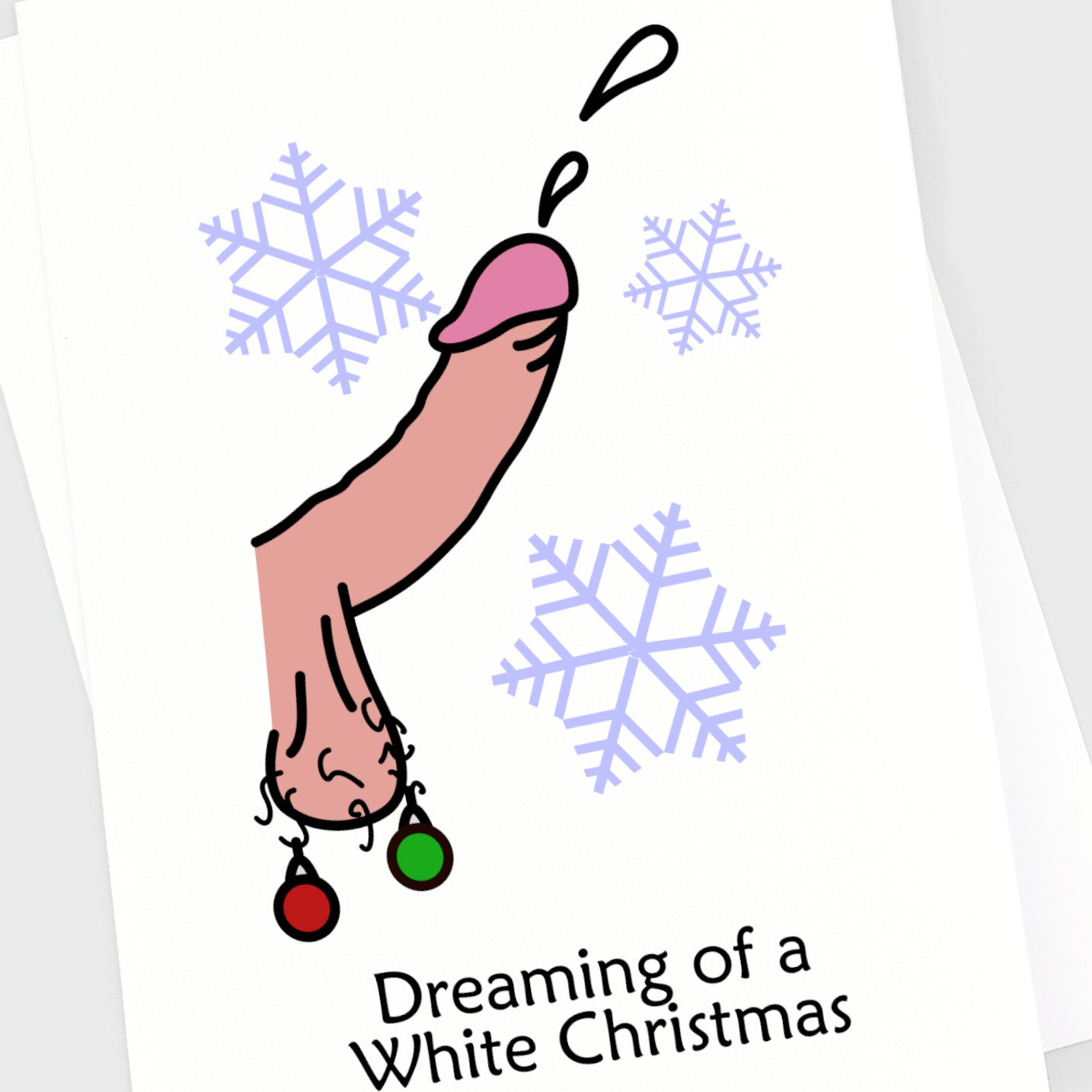 Christmas Card - Dreaming of a White Christmas