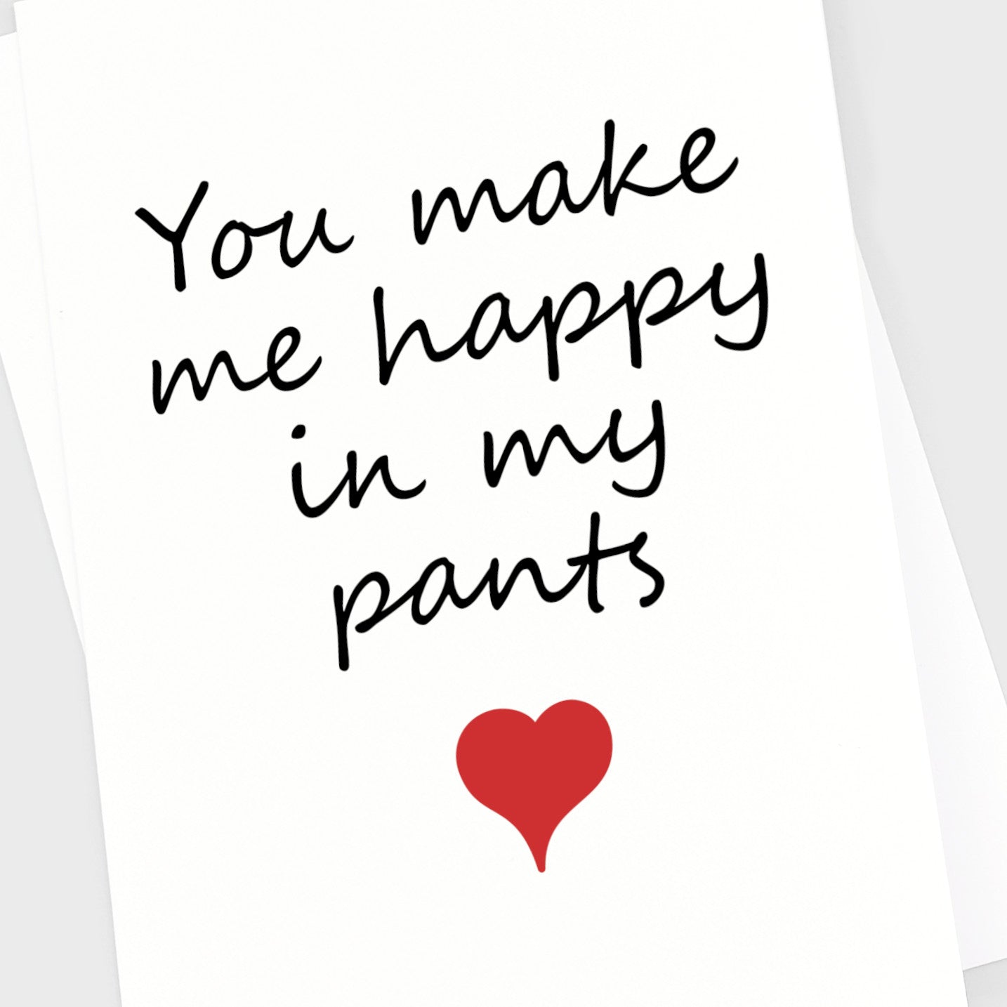 Valentine's Anniversary Card - Pants