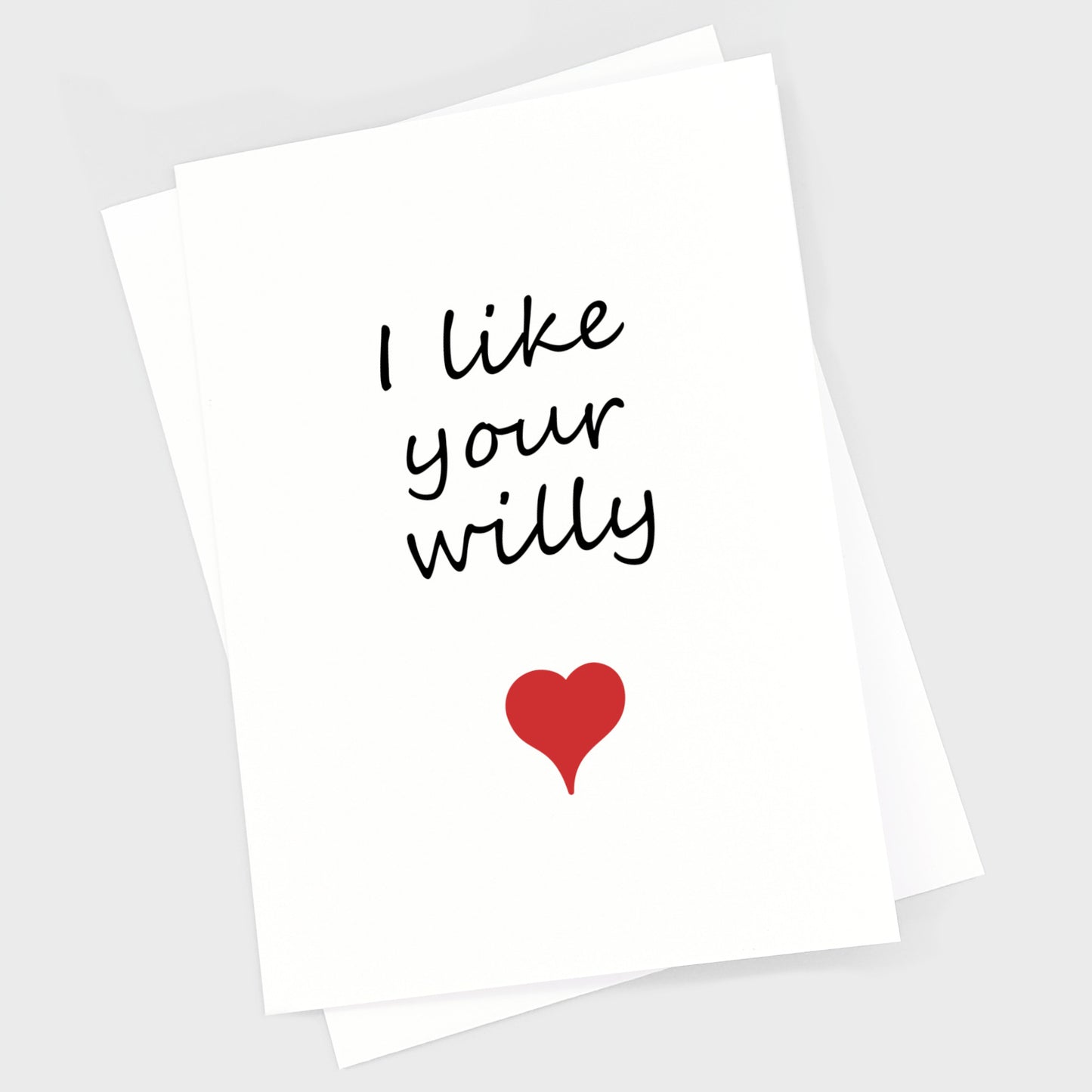 Valentine's Anniversary Card - Willy