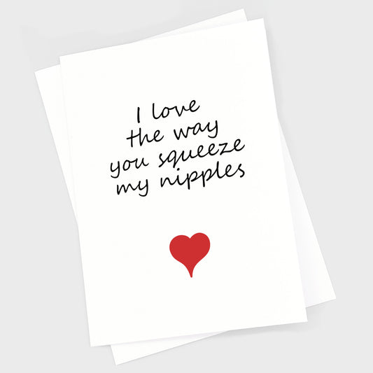 Valentine's Anniversary Card - Nipples