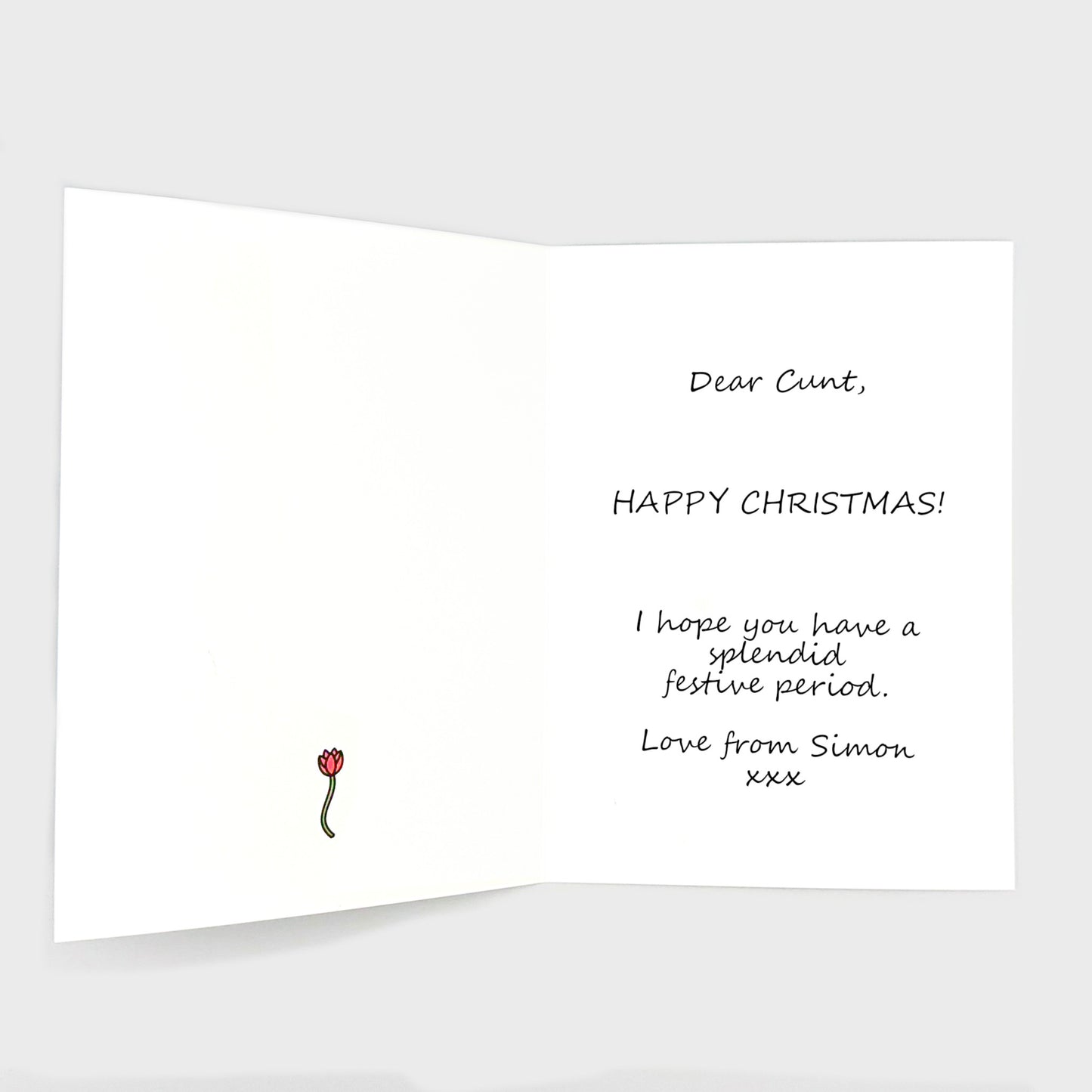 Christmas Card - Santa's Sack